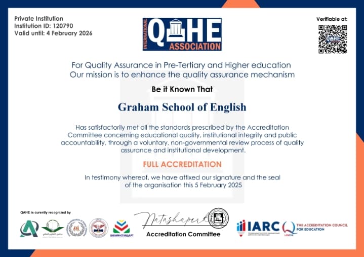 GSE QAHE Accreditation 